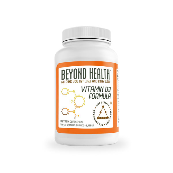 vitamin d3 supplement bottle for bone support and daily immune wellness