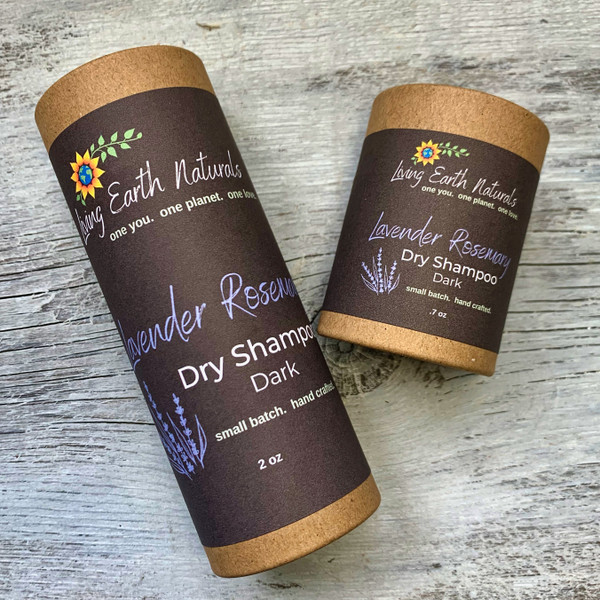 Picture of Lavender Rosemary Dry Shampoo- Dark