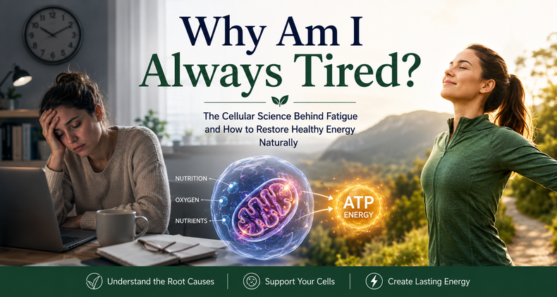 Why Am I Always Tired? The Cellular Science Behind Fatigue