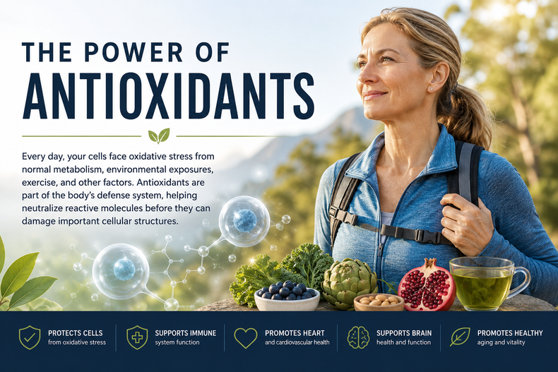 The Power of Antioxidants: How They Help Protect Your Cells