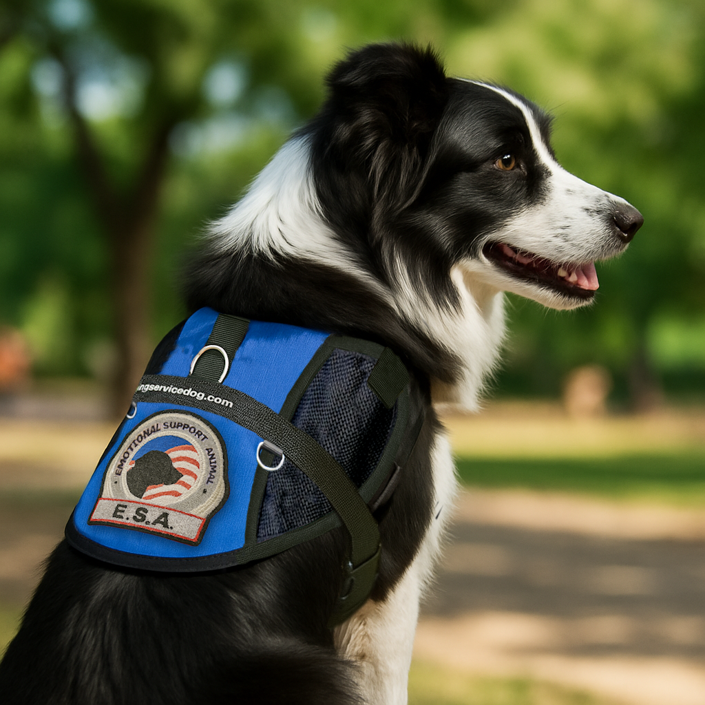 Premium Large ESA Vest – Mesh Emotional Support Animal Harness