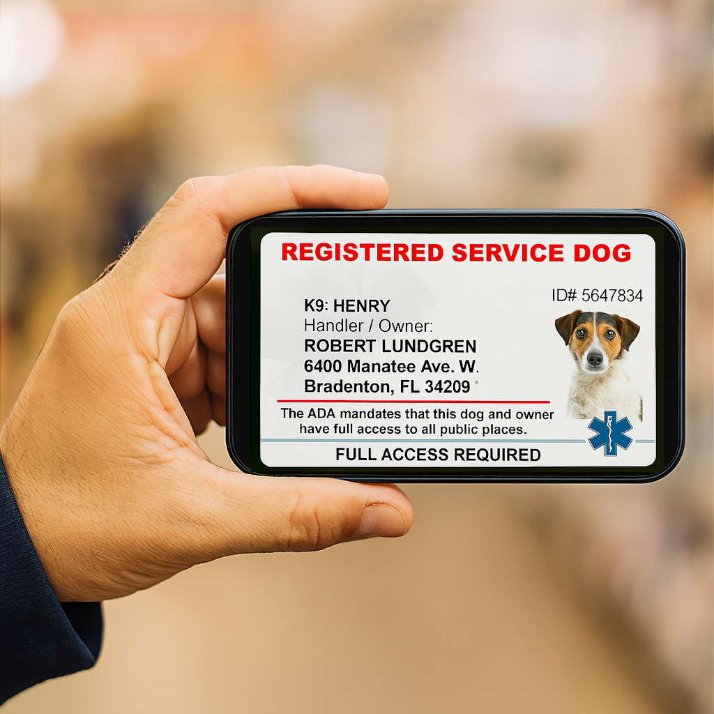 Dogline Unimax Service-Hundeweste, Reflektierend, Mit Brustplatte Und ADA-Plakette - Größe XS, Rot, Für Therapie- Und Diensthunde