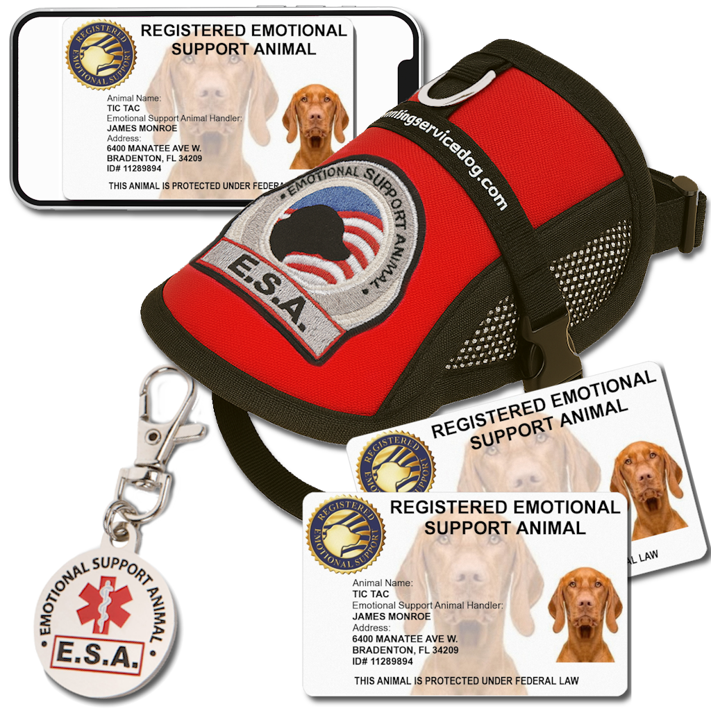 Emotional Support Animal Vest Petnanny PETNANNY Tactical Dog