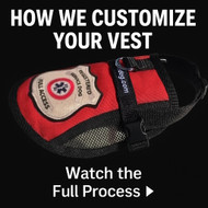 Customize Your Service Dog Vest – Watch How It’s Done at WorkingServiceDog.com
