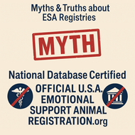 ESA Registries: Myths vs Truths (ADA, FHA, Air Travel)