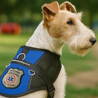 Registered Mesh Service Dog Vest