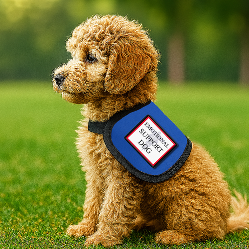 Emotional Support Dog Vest for Small Dogs – Includes Two High-Visibility Patches