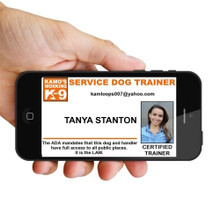 Kamo K9 - Service Dog Trainer ID - Digital