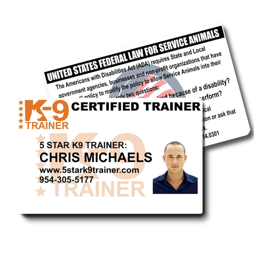 5 Star K9 Trainer - Trainer ID