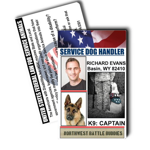 Northwest Battle Buddies ID Card