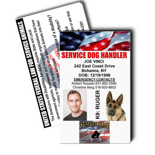 Semper Fido Custom ID Card