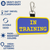Service Dog "In Training" Identification Patch Tag - Clip On & Off - ADA Messagin