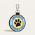 "EMOTIONAL SUPPORT DOG" Identification Paw Print  Patch Tag