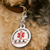 E.S.A. ID Tag – Round Double-Sided Emotional Support Animal Tag with Swivel Clip (1.25")