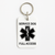 Service Dog Collar Tag for Small Dogs – Plastic ID with Medical Symbol, Full Access Service Dog Collar Tag for Small Dogs – Plastic ID with Medical Symbol, Full Access