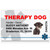 Therapy Dog ID Card – ID Photo Badge with Handler Info