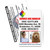 Autism Service Dog Handler ID Card – Dual Photo with Puzzle Piece Symbol