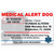 Medical Alert Dog ID Card  No Photo Required, ADA-Compliant Identificatio Medical Alert Dog ID Card  No Photo Required, ADA-Compliant Identificatio