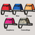 Service Dog Zipper vest colors available