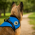 Padded Emotional Support Dog Vest with Paw Print Patch & Built-In ID Badge Holder