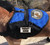 Therapy Horse Large Embroidered Patch Horseshoe on a therapy horse