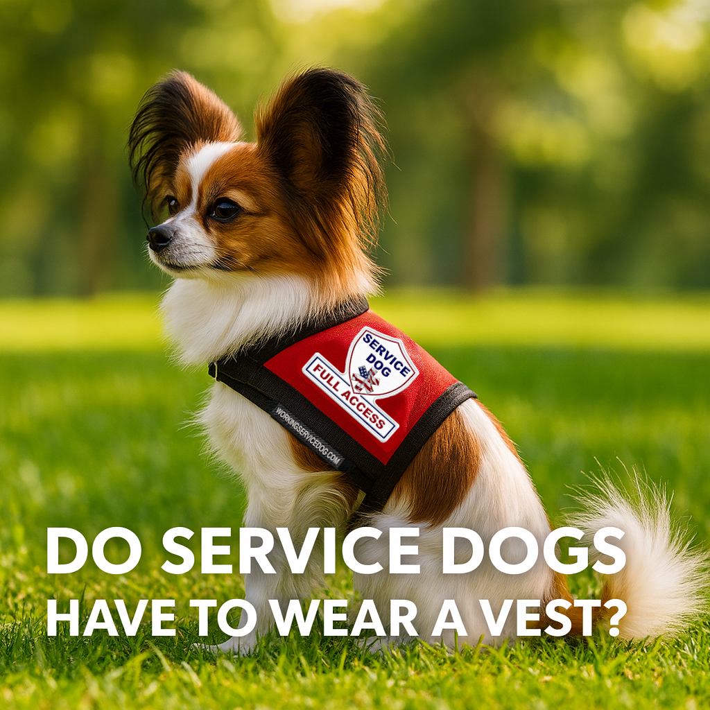 Do Service Dogs Have to Wear a Vest? ADA & Airline Rules - Working