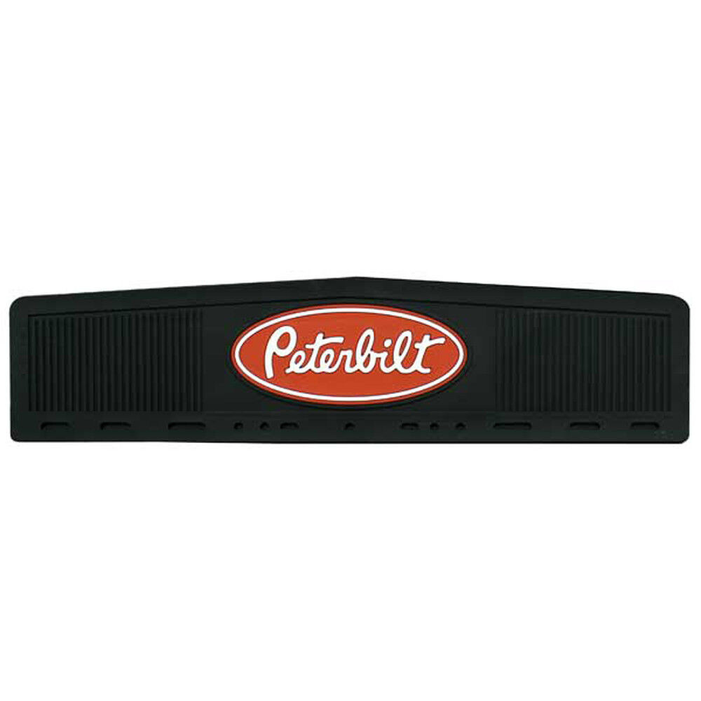 Quarter Fender Mud Flap extensions 6x24 (Pair) Peterbilt Logo UATPARTS