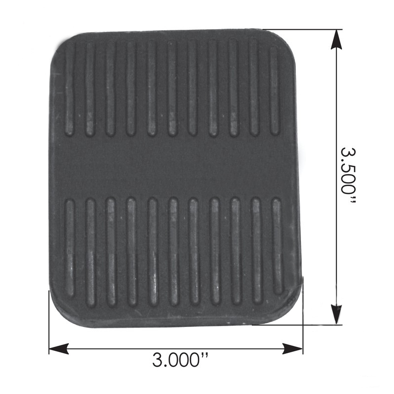 Clutch/ Brake Pedal Pads (PAIR) for Peterbilt UATPARTS