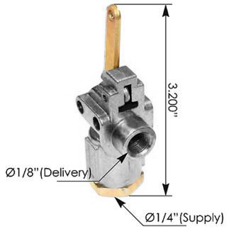HORN VALVE HV3 METAL Mack 86RD13A & Bendix 228928 UATPARTS