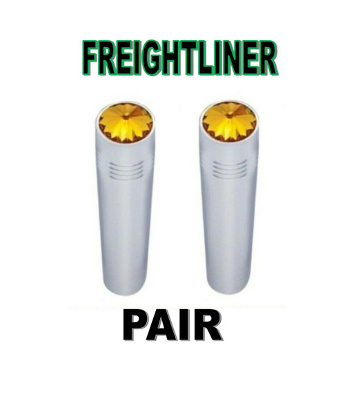 Toggle Switch Ext. Short Chrome - Amber Diamond (PAIR) FREIGHTLINER