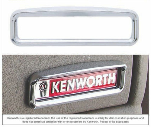 Kenworth Glove Box Emblem Bezel