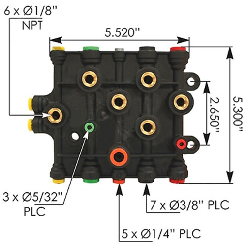 Air Manifold Freightliner Century # A12-14736-003