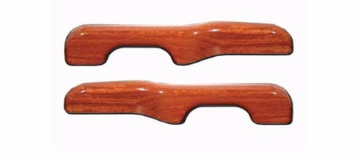 Peterbilt Wood Door Handle Armrest - (370 series) AFRICAN ROSEWOOD (SET)