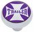 MALTESE CROSS (Trailer)  Deluxe Air Valve Knob - PURPLE