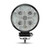 4.5" Universal Round LED Work Lamp with Amber "X" Strobe