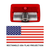 USA FLAG LED PROJECTOR Door Light (R/H) Kenworth / Peterbilt