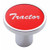 Knob tractor Red aluminum sticker screw-on air valve for Kenworth, Peterbilt, Freightliner