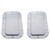 Peterbilt Stainless Steel Vent Door Cover and Dimpled Trim Set