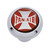 Fan/Air Deluxe Dash Knob with Maltese Cross Sticker for Peterbilt & Kenworth