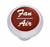 Small Deluxe Fan-Air Dash Knob for Peterbilt, Freightliner, Kenworth, Red