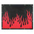 FLAMES BUG SCREEN - KENWORTH W900L (Extended Hood)