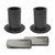 Hood pivot bushing & sleeve kit for Peterbilt 379, 378, 377, 357, 367 | Pair