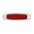 4 LED Red Clearance Marker Light Chrome Bezel Prime Series 5-3/4" Long