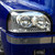 Freightliner Century Headlight CHROME w/Amber LED DayLight &Turn Signal LED (LH)
