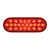 6" Oval Pearl RED (S/T/T) Sealed Light ( 24 LED)