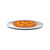 Ultra Thin Y2K LED Amber Marker Light With Chrome Bezel