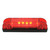 Thin Line Wide Angle - 6 LED (4") Marker Light - (Red LED with Red LENS)