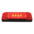 Thin Line Wide Angle - 6 LED (4") Marker Light - (Red LED with Red LENS)