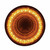24 LED 4" "Mirage" Stop Turn Tail Light, Amber LED with Amber Lens