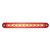 6.5" Stop Tail Turn 10 LED Red Light Bar with Bezel, Red LED with Red Lens, Freightliner Peterbilt Kenworth